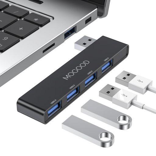 MOGOODUSBハブ3.0USBスプリッタノートパソコン用USBハブノートマルチポートアダプタUS...