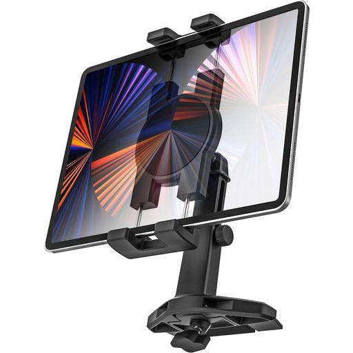 woleyi車載ホルダーCDスロットタブレットホルダー伸縮アーム高さ角度調整車CDプレーヤースマホホ...