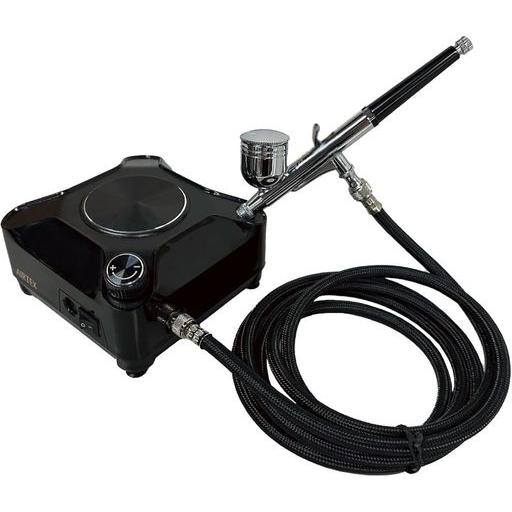 エアテックス(Airtex) エアブラシワークセット メテオ2 (コンプレッサー&amp;エアブラシセット)...