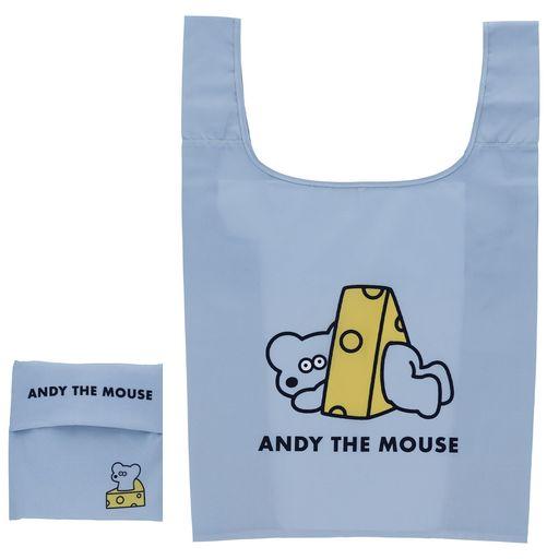 丸眞エコバッグねずみのANDYアンディーとお出かけねずみのANDYねずみのアンディ―ねずみかわいいキ...
