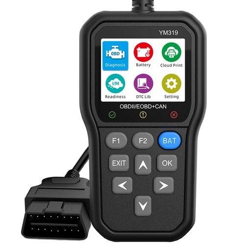 SugarmanOBD2診断機日本語対応自動車故障診断機車検対応スキャンツールフルOBD2機能チェッ...