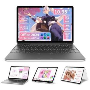 10.95インチ2in1ノートパソコンタッチパネルN150ノートpc軽量YOGA36