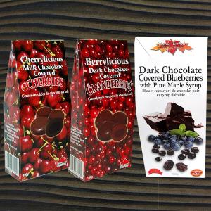 【本物ワイルド】ドライフルーツまるごとダークチョコレート100ｇ　3種セット（300ｇ）