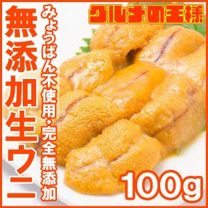 生ウニ 生うに 冷凍 無添加 天然 100g(ウニ うに 雲丹) 単品おせち 海鮮おせち