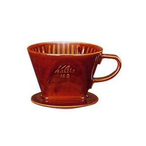 102ロトブラウン陶器製ドリッパー/カリタ（Kalita）