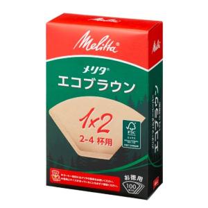 エコフィルターペーパーブラウン1×2G/メリタ（Melitta）
