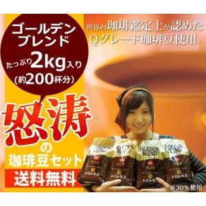 コーヒー豆 コーヒー 2kg 怒涛の珈琲豆セット (G500×4) ポイント10倍 珈琲豆 送料無料 加藤珈琲