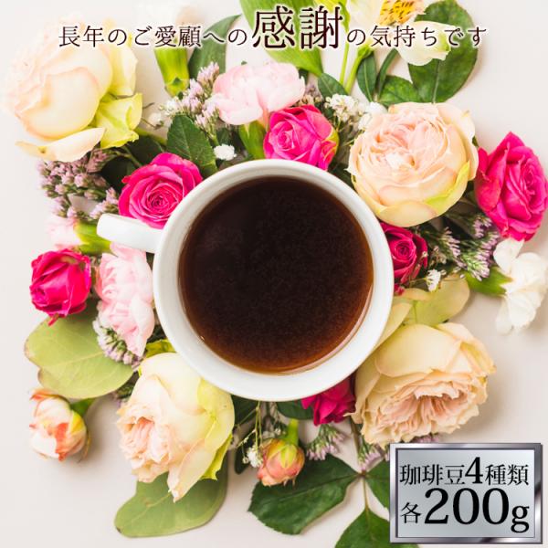 (200gVer)感謝のお試し珈琲福袋(春・Qコス・Qコロ・Hコロ/各200g)/珈琲豆