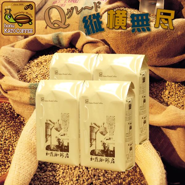 Qグレード縦横無尽(500g×4袋)/珈琲豆