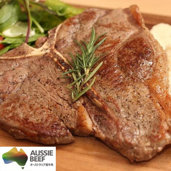 【 ビーフ Tボーンステーキ 】0.8 ポンド 牛肉 オーストラリア産 熟成 冷凍食品 お肉 バーベ...