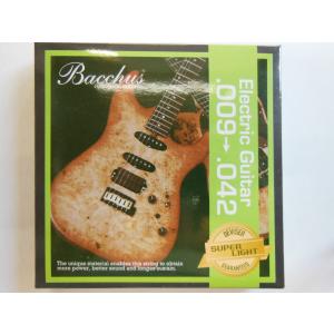 ☆Bacchus Electric Guitar Strings 009-042 SuperLight バッカス　エレキギター弦☆の商品画像
