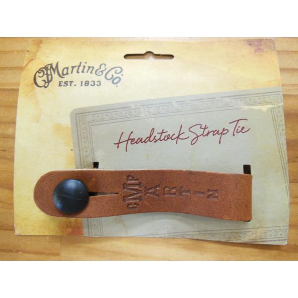 MARTIN STRAP BUTTON Headstock Strap Tie Brown [18A...