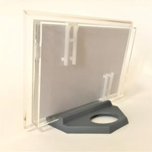 フォトフレーム PS樹脂 クリア L判 縦横兼...の詳細画像2