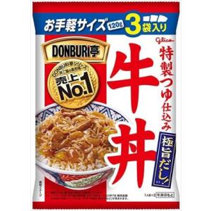 江崎グリコ DONBURI亭 牛丼(3P入)×40袋