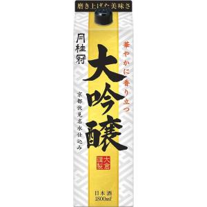 華やかな香り キレのある味わい 月桂冠 大吟醸パック 日本酒 京都府 1800ml×6本