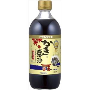 送料無料  アサムラサキ かき醤油 600ml×6本