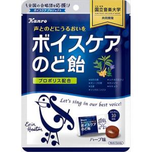 送料無料 カンロ ボイスケアのど飴 70g×12個