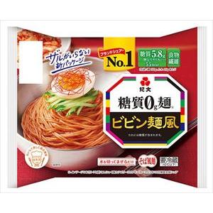 送料無料 紀文 糖質0g麺 ビビン麺風 150g+たれ(25g)×6個 クール