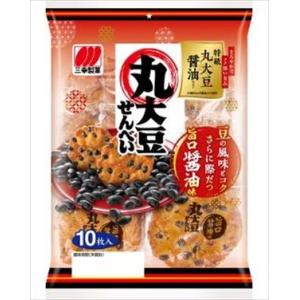 三幸製菓（SANKO SEIKA） 丸大豆せんべい 旨口醤油味 10枚入 1袋 三幸