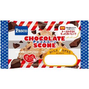 送料無料 パスコ ロングライフチョコスコーン 1個×20袋