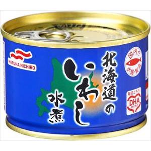 送料無料 マルハニチロ 北海道のいわし水煮 150g×24缶