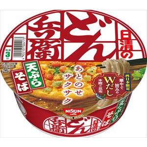 送料無料 日清食品 どん兵衛 天ぷらそば 100g×12個