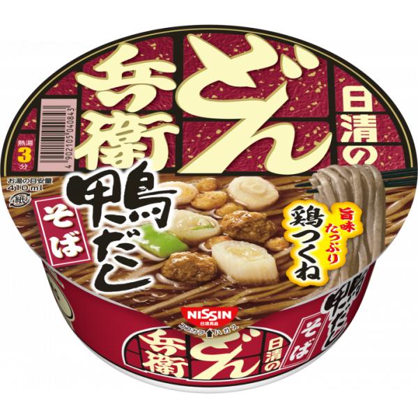 送料無料 日清食品 どん兵衛 鴨だしそば 105g×12個