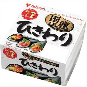送料無料 Ｍｉｚｋａｎ 金のつぶ 国産ひきわり3P (3P入)×24個 クール