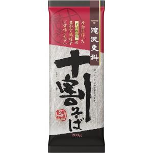 送料無料 滝沢更科 十割そば 200g×30個