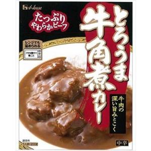 送料無料 ハウス とろうま牛角煮カレー中辛 200g×5個