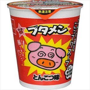 送料無料 おやつカンパニーブタメン とんこつ　35g×15個｜御用蔵 大川