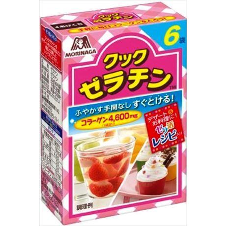 送料無料 森永製菓 クックゼラチン (5g×6袋入)×6箱