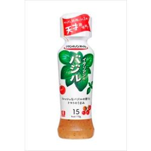 送料無料 リケンのノンオイル イタリアン風バジル 190ml×6本