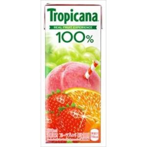 キリン トロピカーナ 100％ フルーツブレンド 紙パック 250ml×24 トロピカーナ フルーツジュースの商品画像