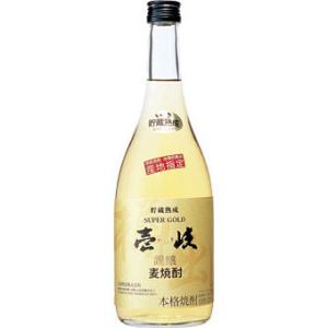 玄海酒造 麦焼酎 壱岐スーパーゴールド 22度 720ml×6本