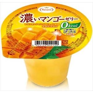 送料無料 たらみ 濃いマンゴーゼリー0kcal 195g×12個