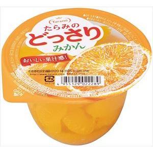 送料無料 たらみ たらみのどっさり みかんゼリー 230g×24個