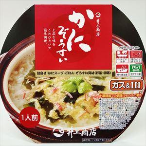 送料無料 井上商店 かにぞうすい(ごはん付き) 423g×10個