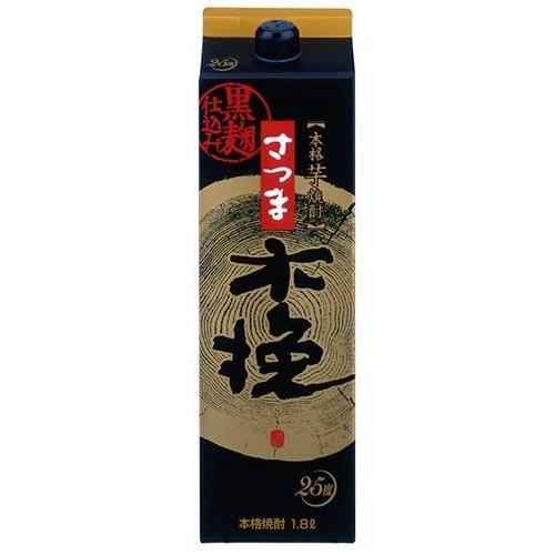 雲海酒造 さつま木挽黒麹仕込み パック 芋焼酎 25度 1800m?