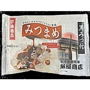 送料無料 紙屋商店 みつまめ 黒みつ付き 160g×20個 : 御用蔵 大川