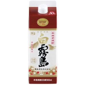 お酒 焼酎 霧島酒造 白霧島パック 20° 1800ml : チャップリンYahoo!店