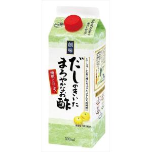 創味食品 だしのきいたまろやかなお酢 500ml×6本