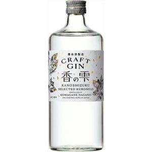 養命酒製造 クラフトジン 香の森（かのもり）47% 700ml 箱なし