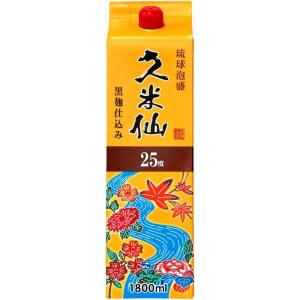 泡盛 久米仙酒造 久米仙パック 25度 1800ml×6本