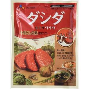 送料無料 韓国食品 CJジャパン 牛肉ダシダ100g×30個　