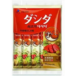 送料無料 CJジャパン 韓国食品 牛肉ダシダスティック 8g(12本入り)×10個