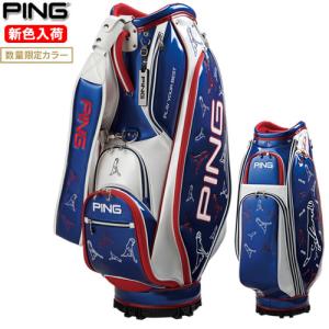 ピン PING ミスターピンキャディバッグ Mr.PING Caddy bag ゴルフバッグ 9.5インチ カラー：トリコ CB-C221/36239-03｜gp-store