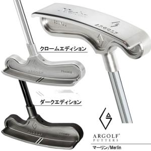 アールゴルフ ARGOLF Merlin Putter マーリンパター ブレードパター センターシャフト｜gp-store