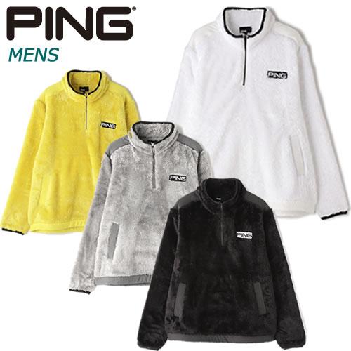 PING ゴルフウェア ボアフリースハーフジッププルオーバー PERFORMANCE MENS PI...