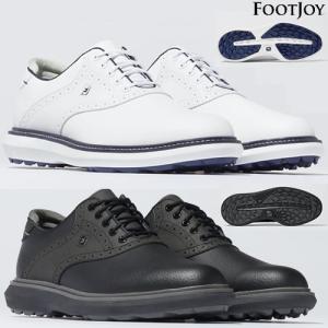 フットジョイ ゴルフシューズ FOOTJOY トラディションズ スパイクレス Toradishonzu メンズ(W:3E相当)｜gp-store